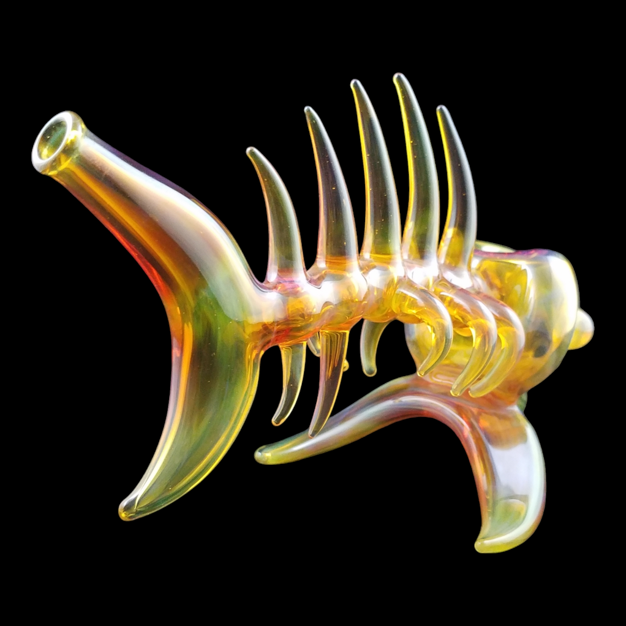Ryan "Buck" Harris 2013 Skeleton Fish Glass Pipe - Image 5