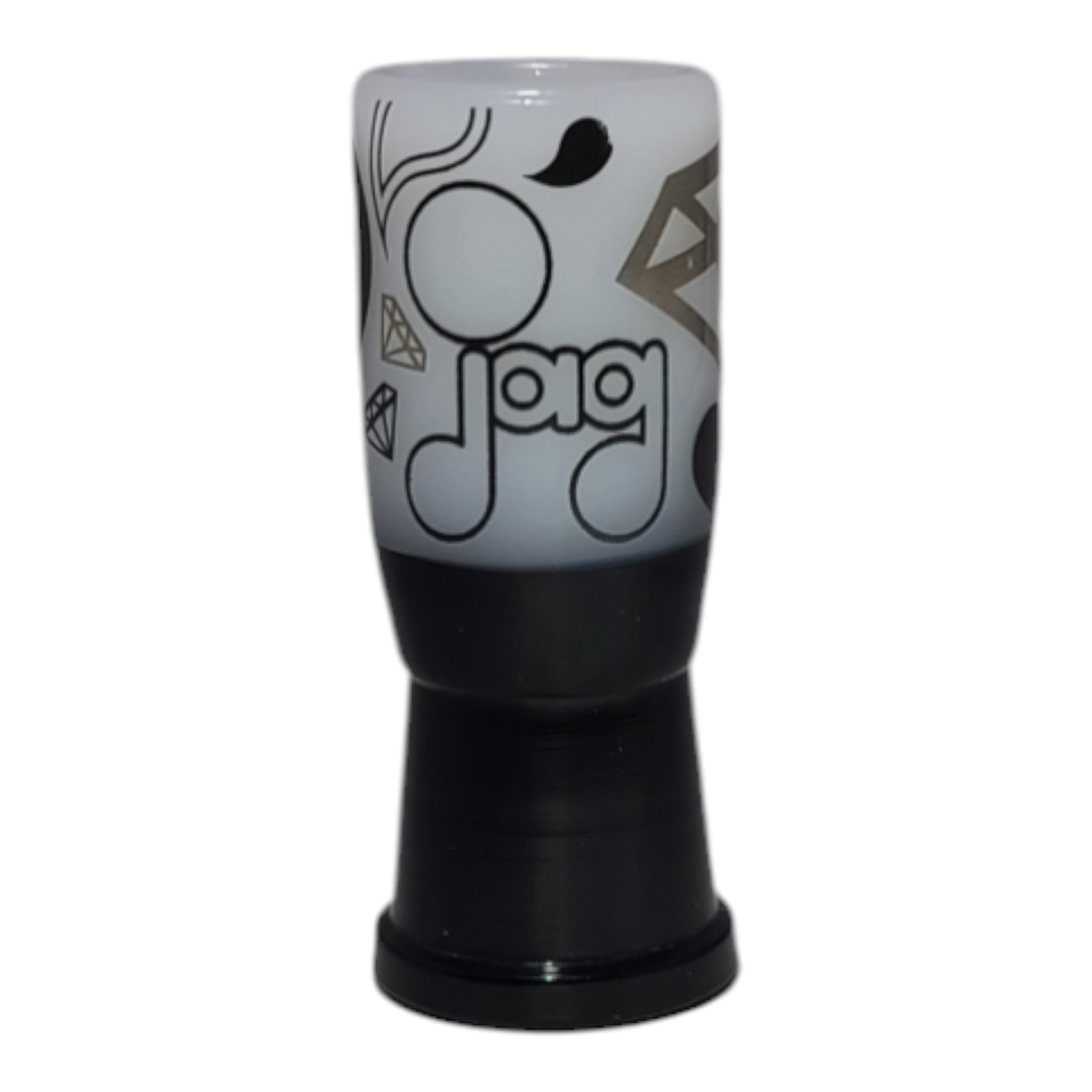 JAG Glass 2013 Black & White 18mm Female Oil Dome - Image 7