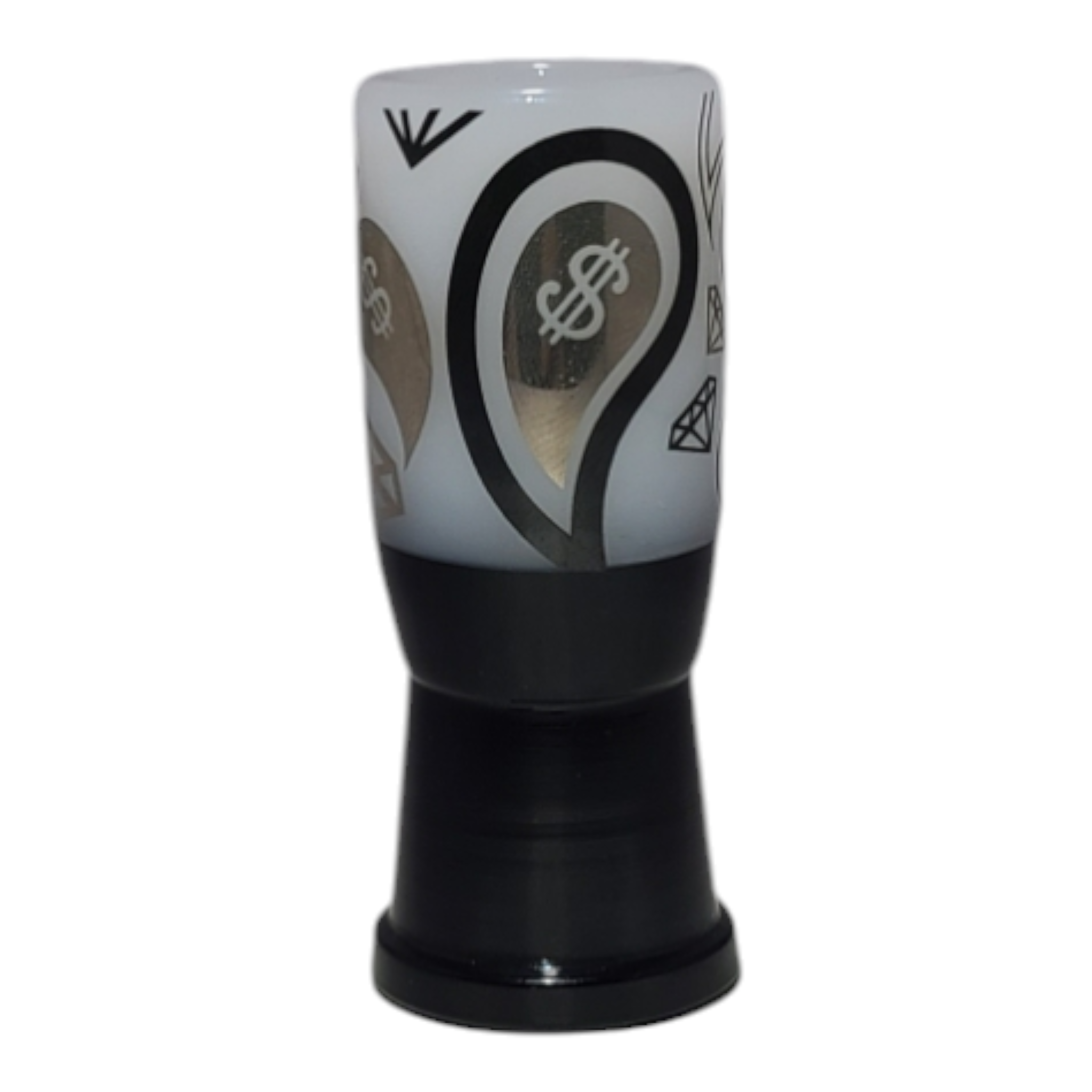 JAG Glass 2013 Black & White 18mm Female Oil Dome - Image 4