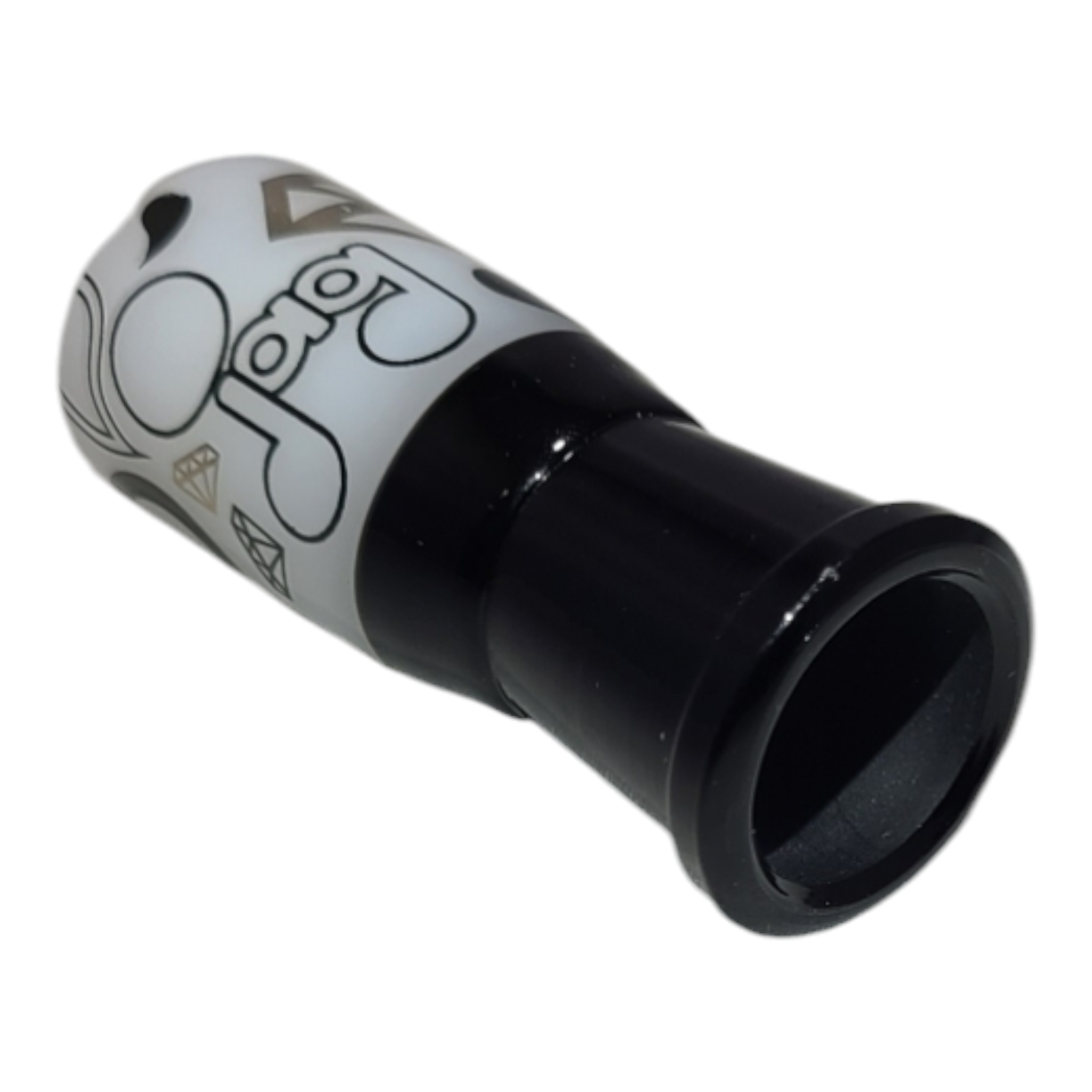 JAG Glass 2013 Black & White 18mm Female Oil Dome - Image 8