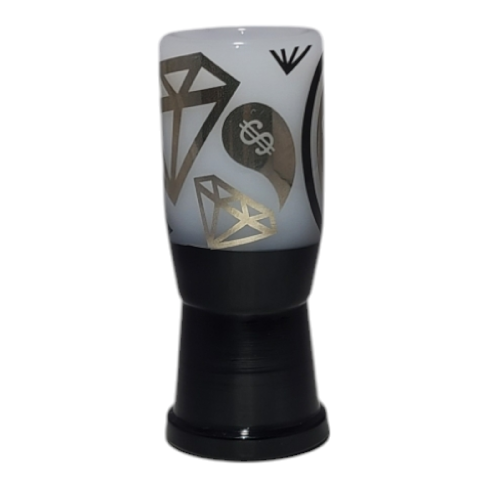 JAG Glass 2013 Black & White 18mm Female Oil Dome - Image 5