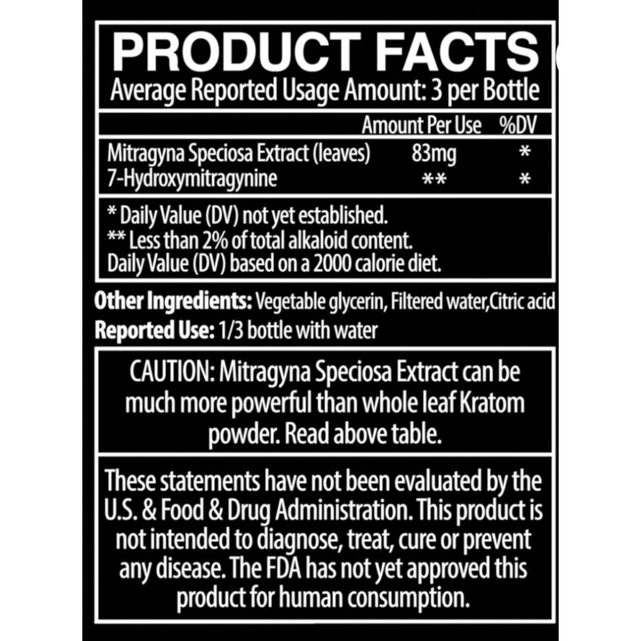 MIT45 Gold Liquid Kratom Extract Shot - Image 7