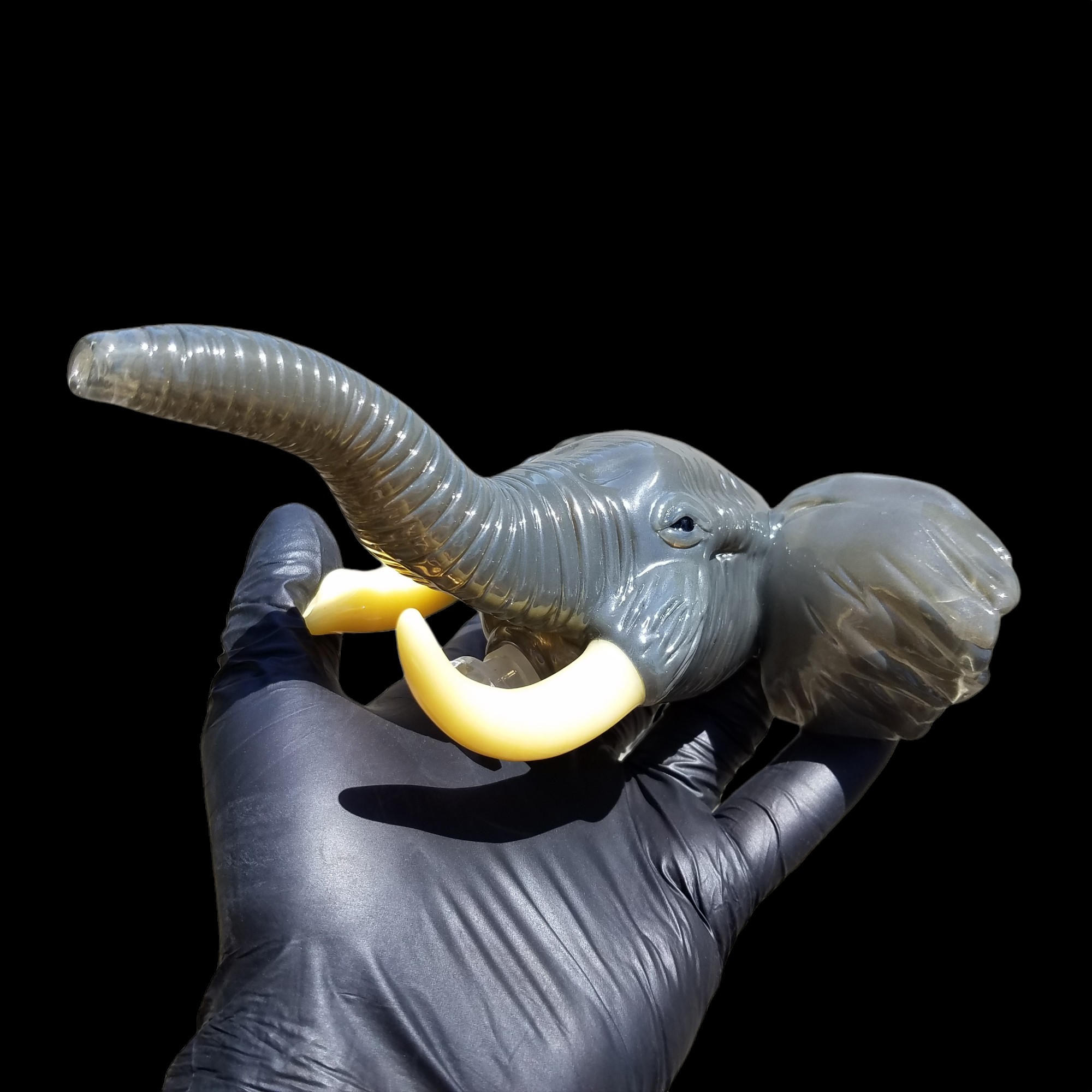Seath Miller Elephant Head Custom Water Pipe / Dab Rig - Image 2