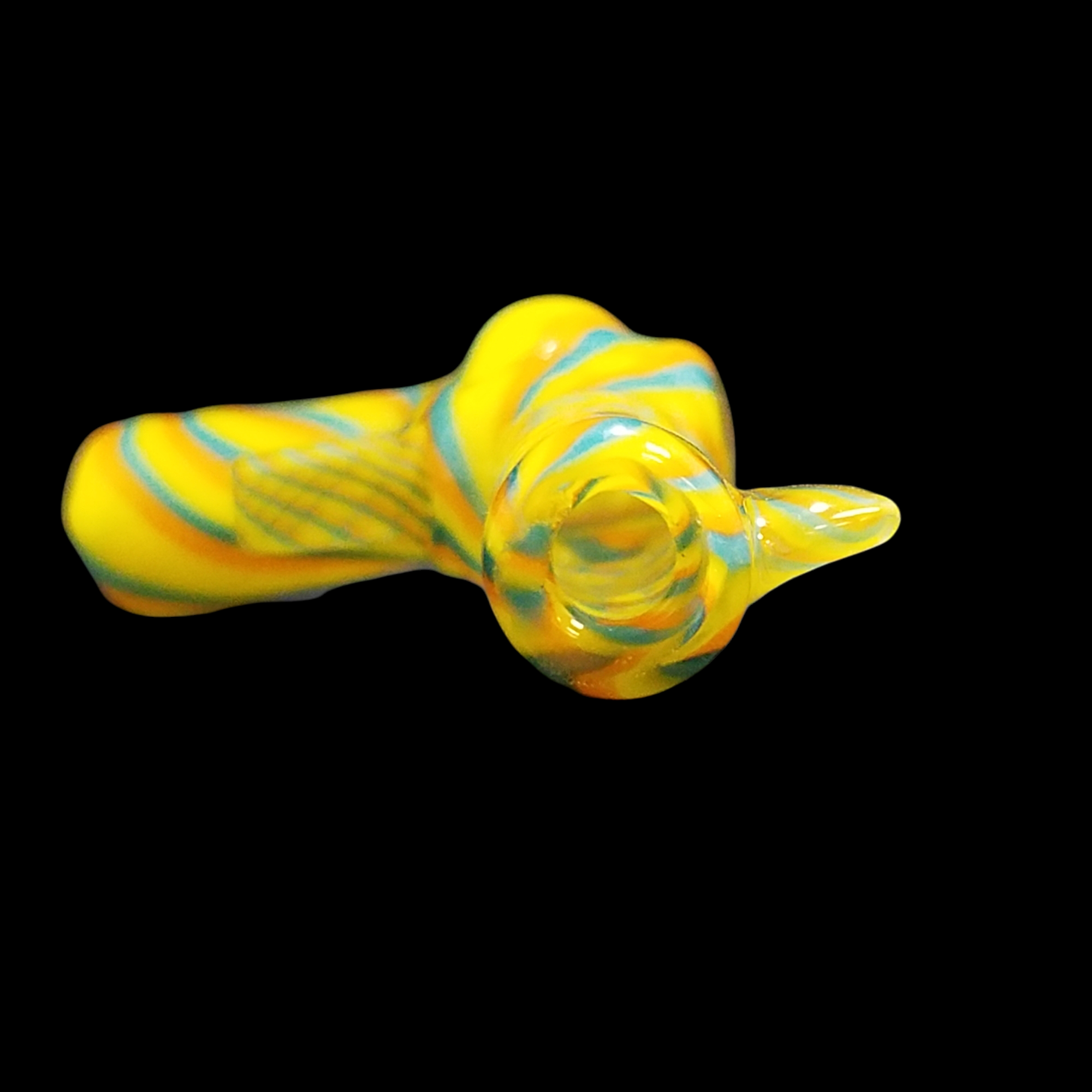 Robert Mickelson (RAM Glass) 2015 "Weapon of Peace" Revolver Pipe #18 - Image 3