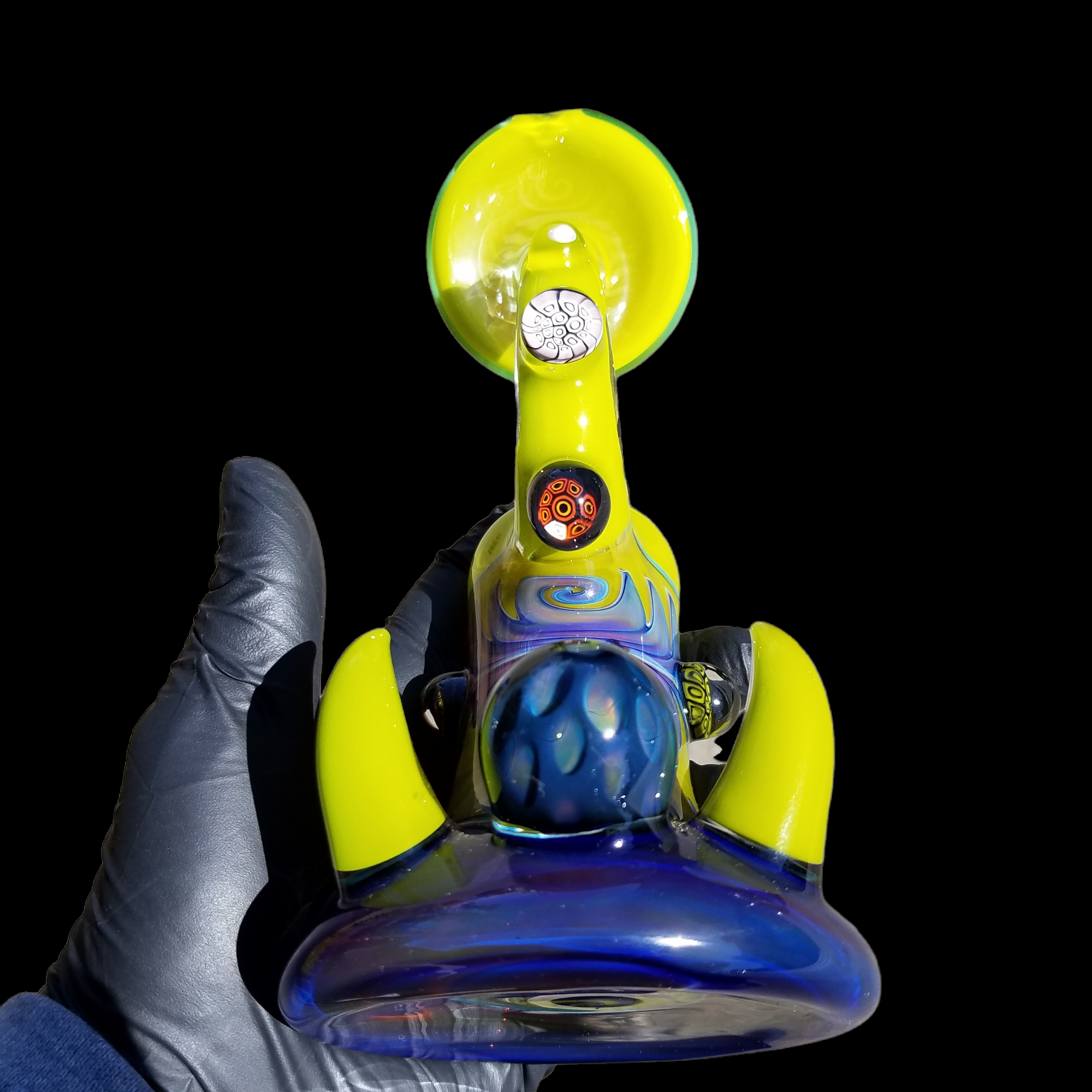 MNP Glass Connoisseur Classic Sherlock & Bubbler Rig Set - Image 3