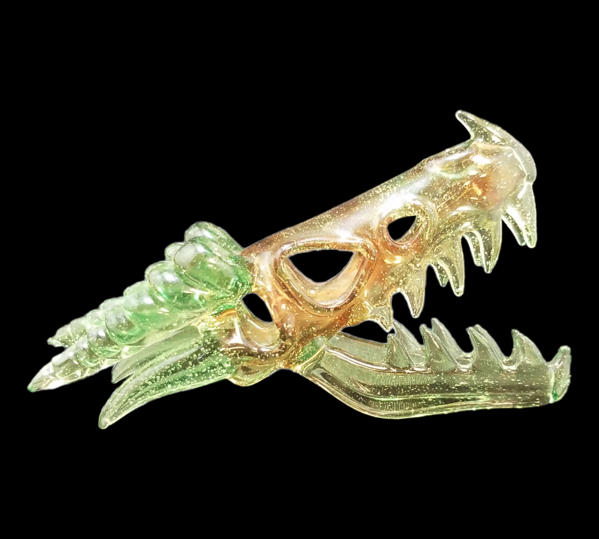 Coleman Anderson Custom CFL Color-Changing Dragon Skull Pendant - Image 5
