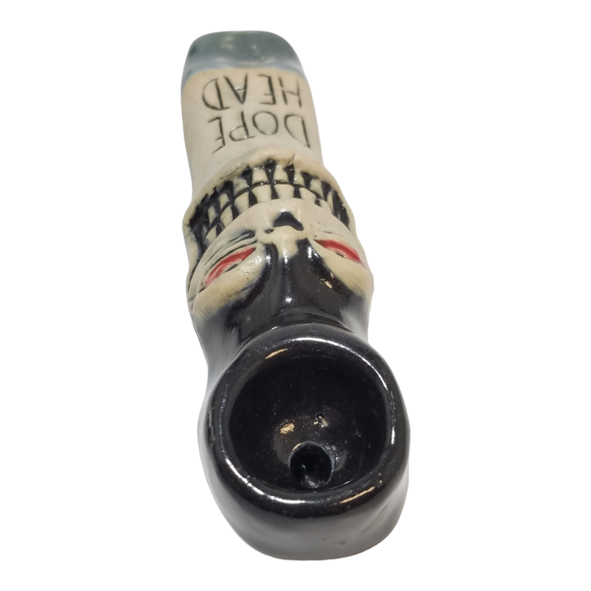 Justin Moeller Handmade Ceramic Dope Head Pipe - Image 4