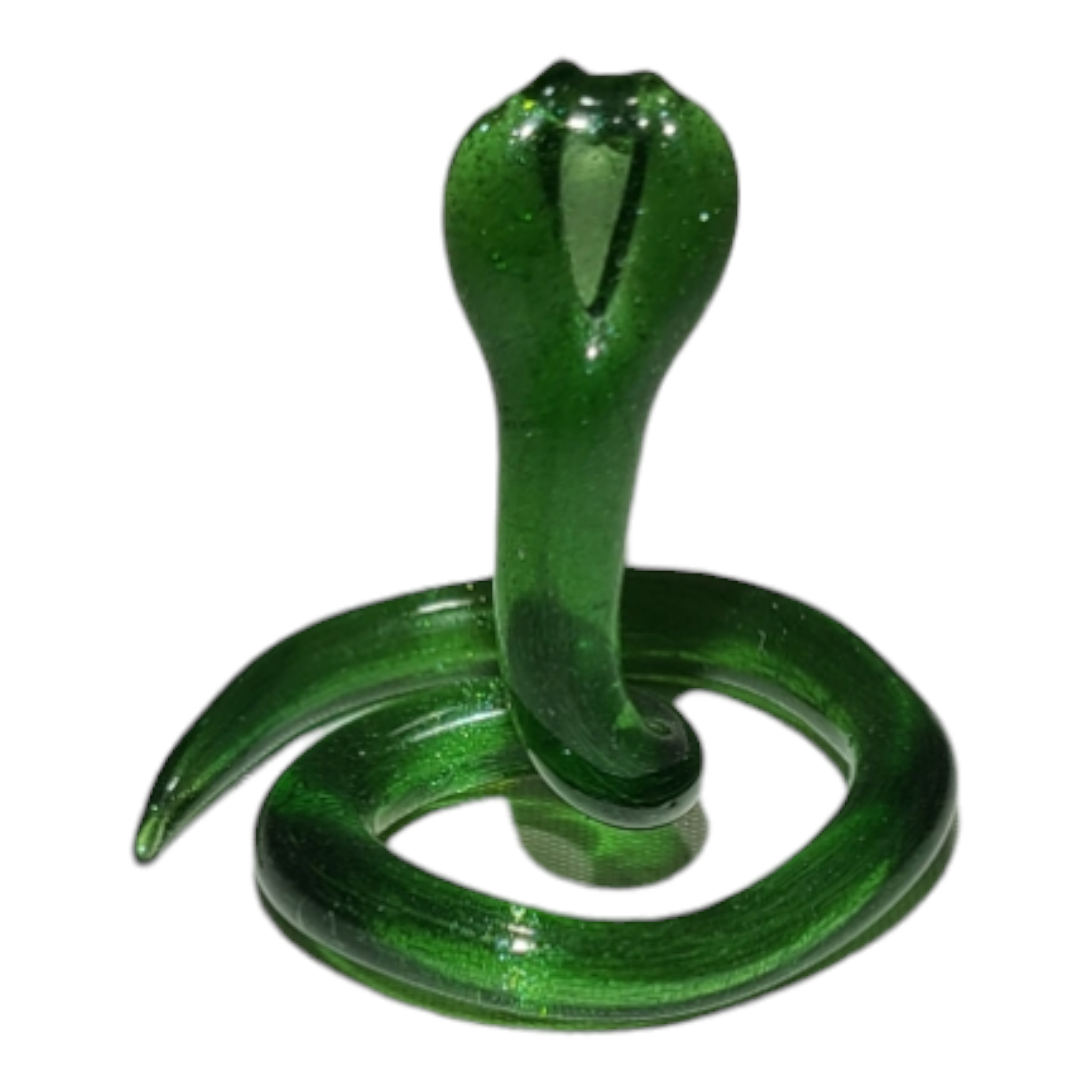 J-Red Glass Cobra Snake Mini Sculpture (2015) - Image 6