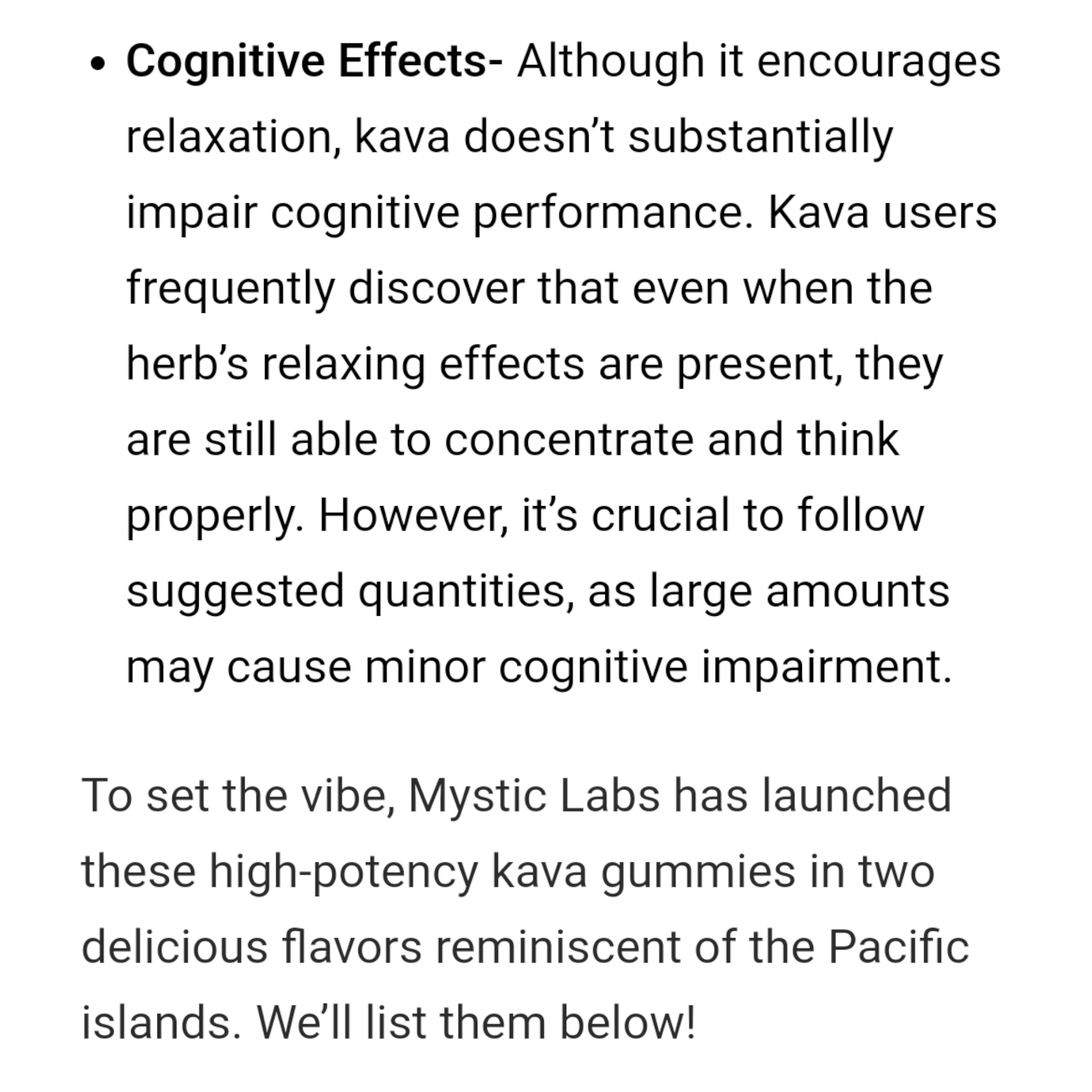Mystic Labs Kava Kava Gummies – Tahitian Berry Twist - Image 9