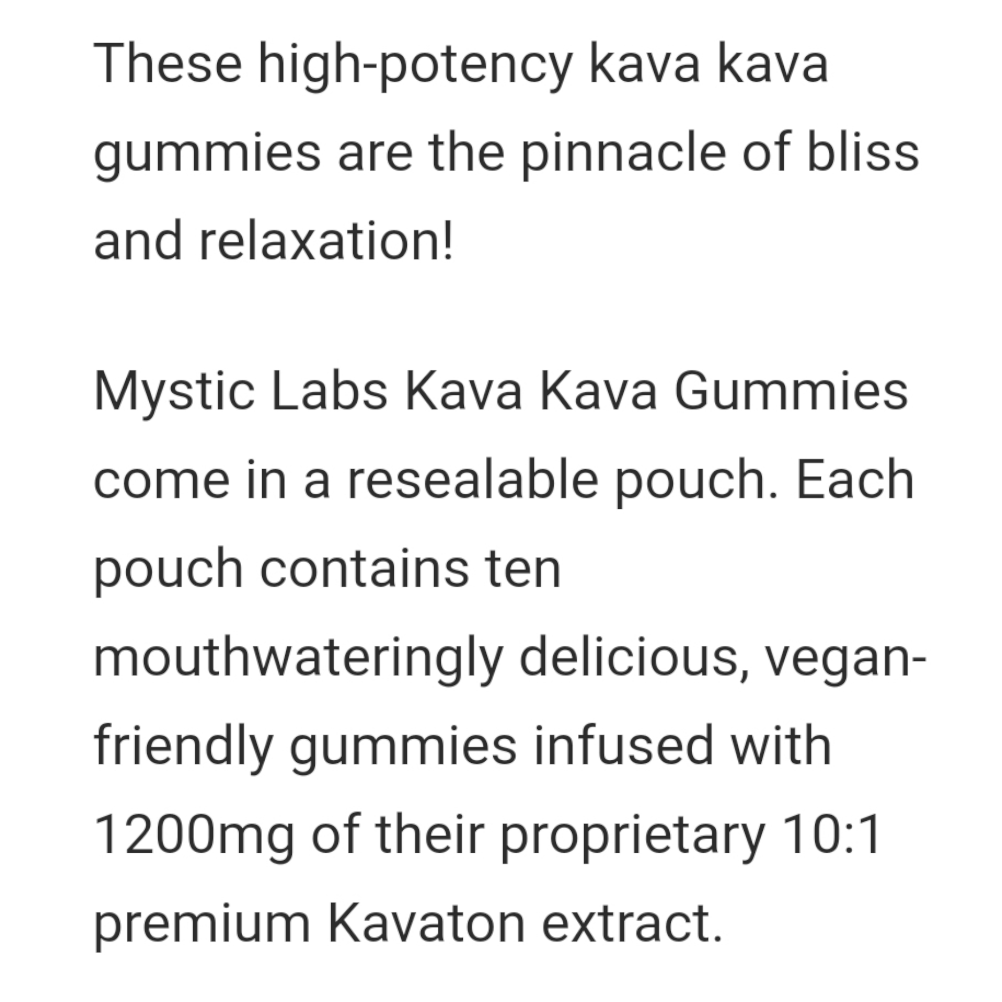 Mystic Labs Kava Kava Gummies – Tahitian Berry Twist - Image 12