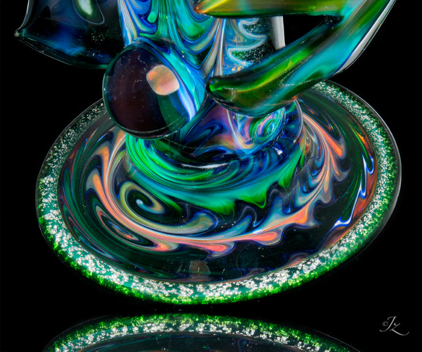 Scolari Glass × Melitz Art Glass × MNP Glass Hollywood Tech Triple Can Recycler - Image 7