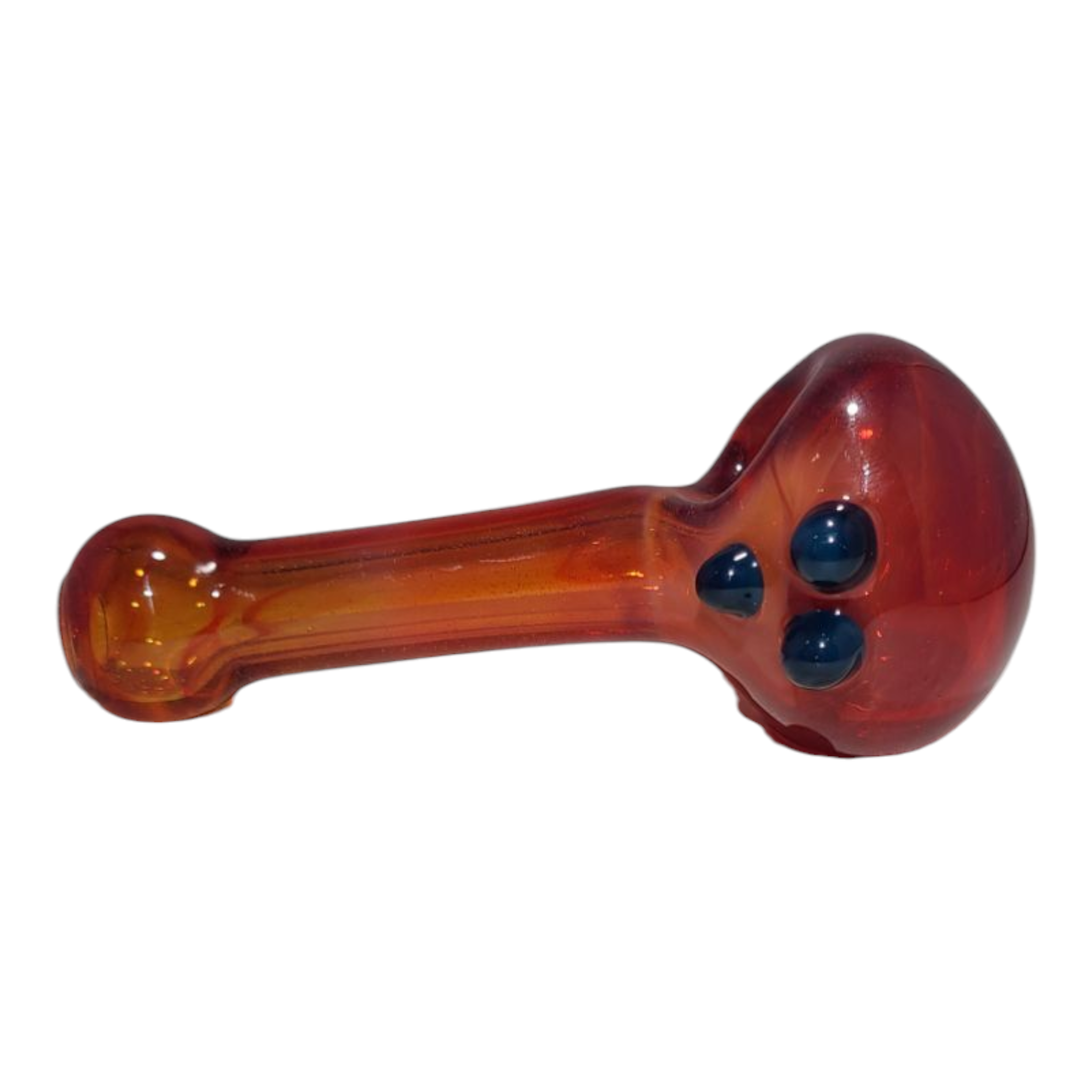 Davin Titland Glass Red Heavy Duty Spoon Pipe - Image 3