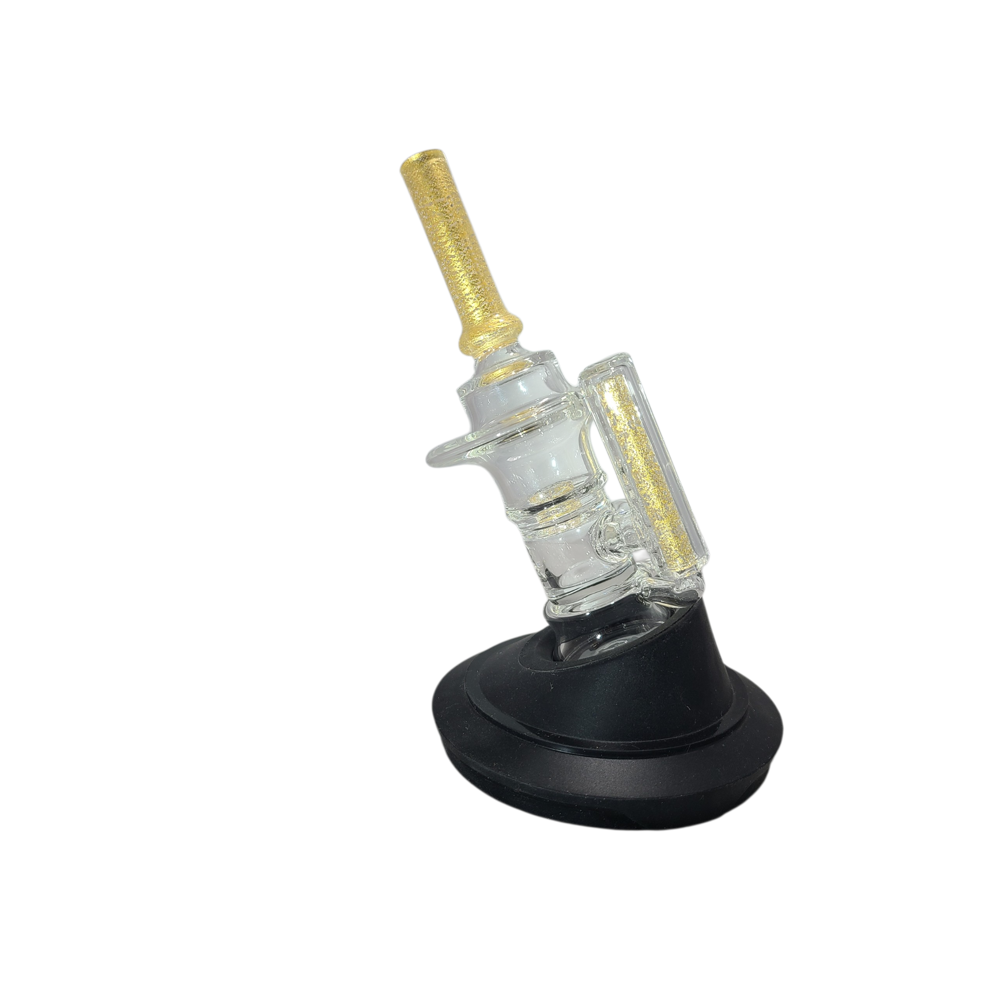Melitz Glass - 24k Gold V2 Hollywoodtech Squatty Top Puffco Attachment - Image 3