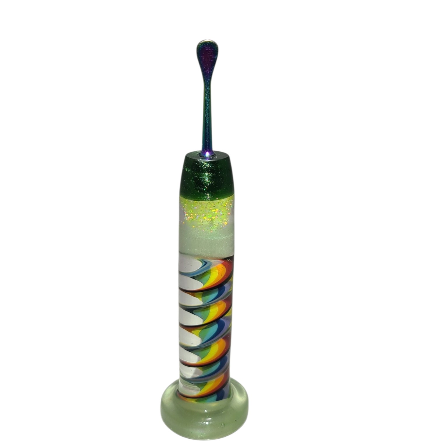 Opal Rainbow Glass Dabber