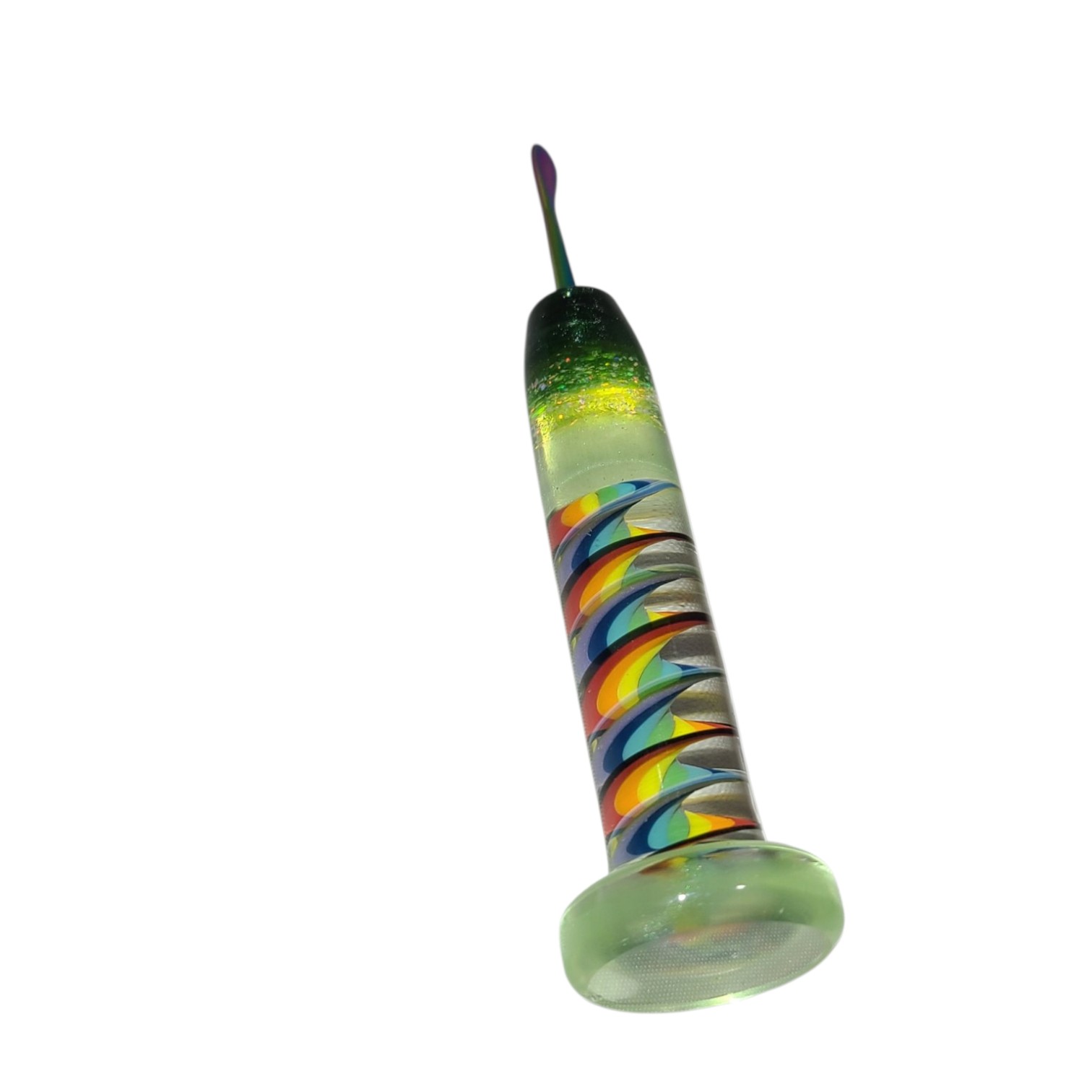 Opal Rainbow Glass Dabber view 3