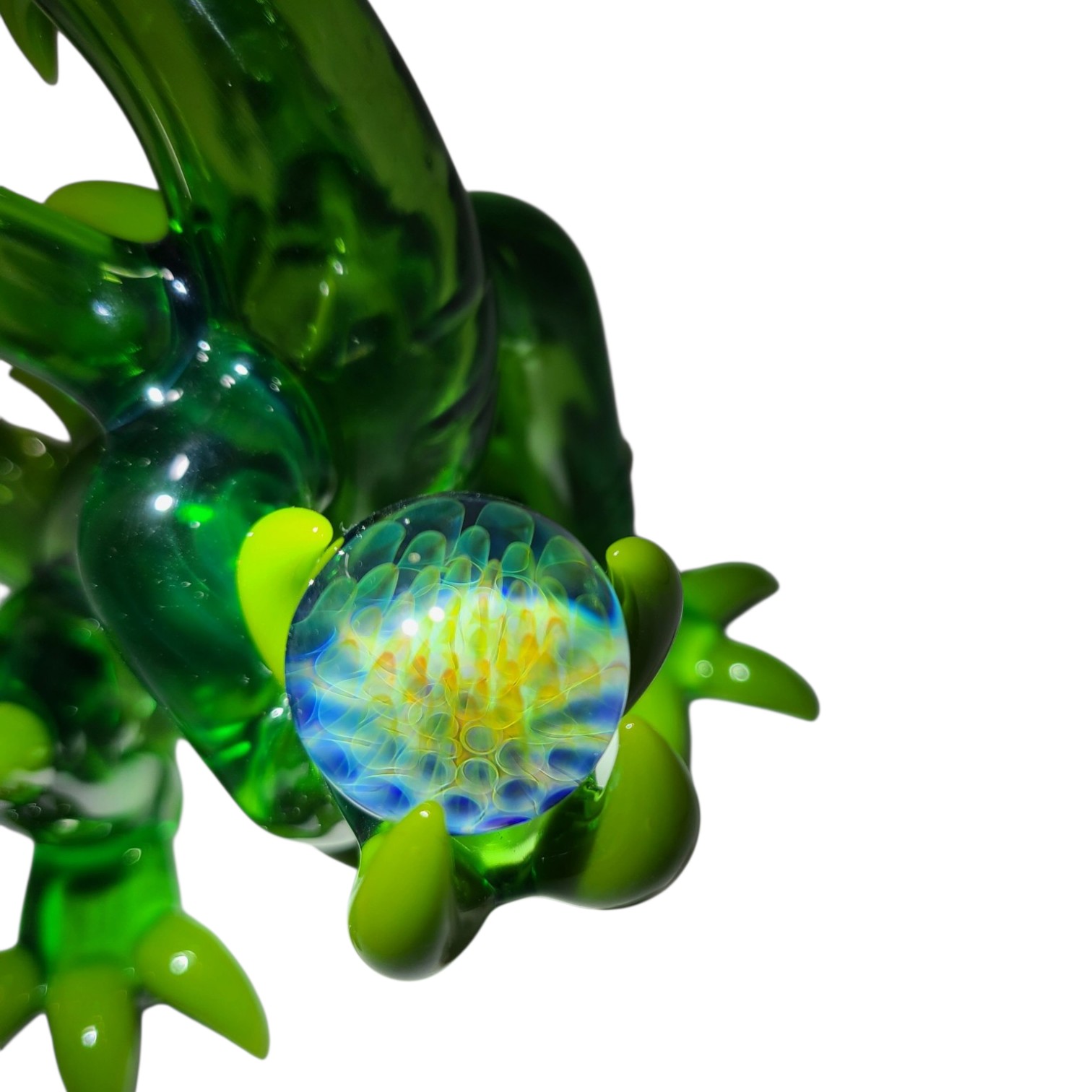 Scoz Glass Dragon Green view 9