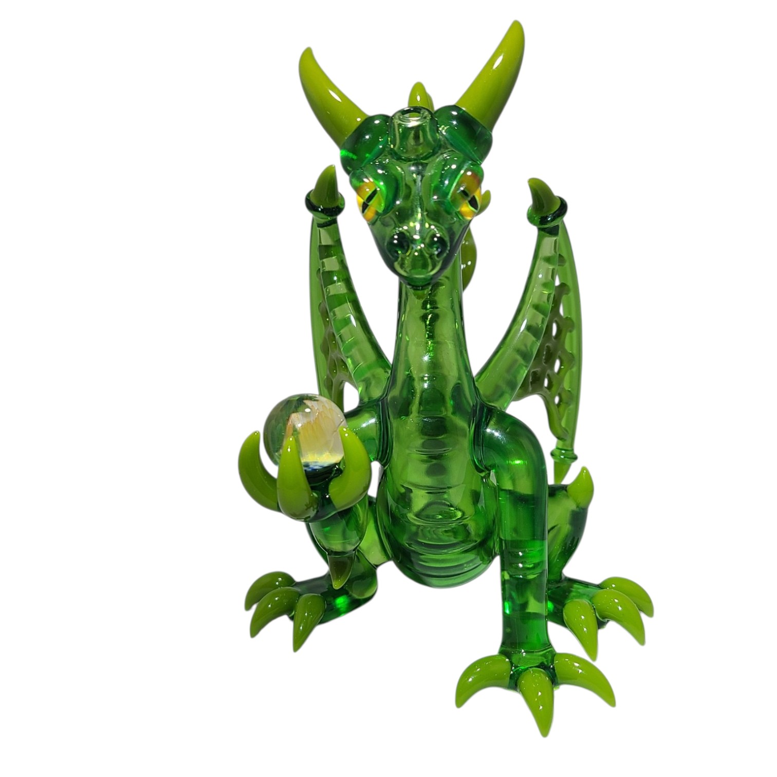 Scoz Glass Dragon Green view 3