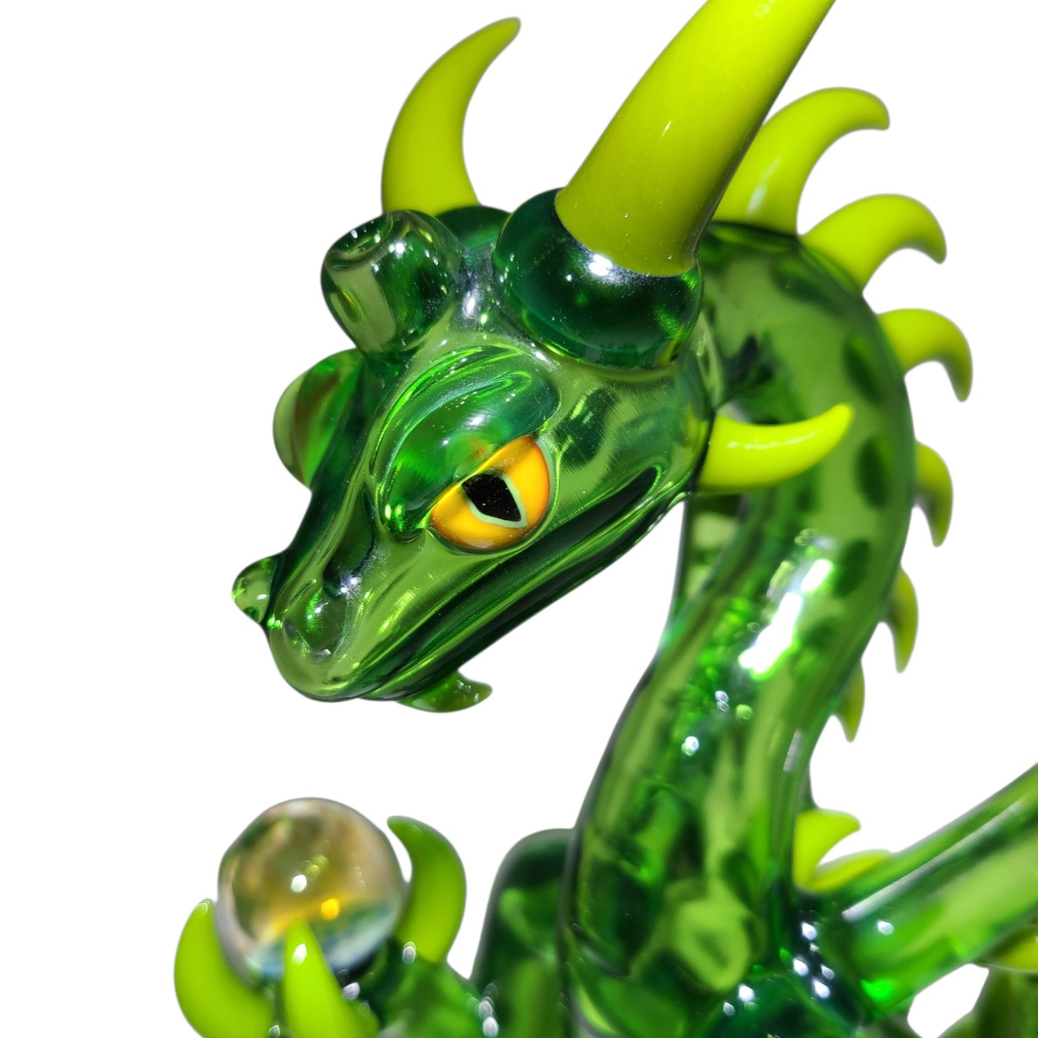 Scoz Glass Dragon Green view 8