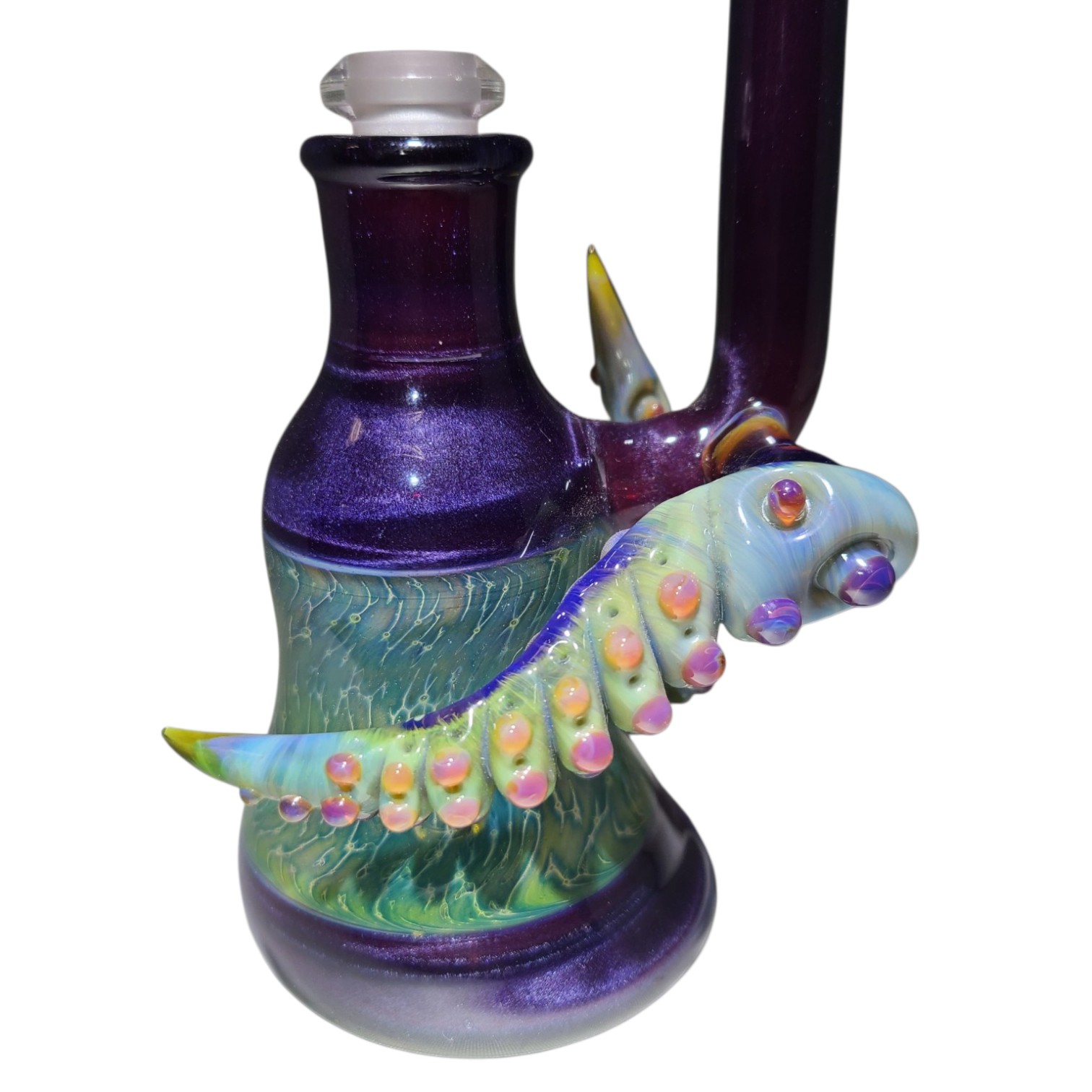 Metallic Purple Waterpipe view 7