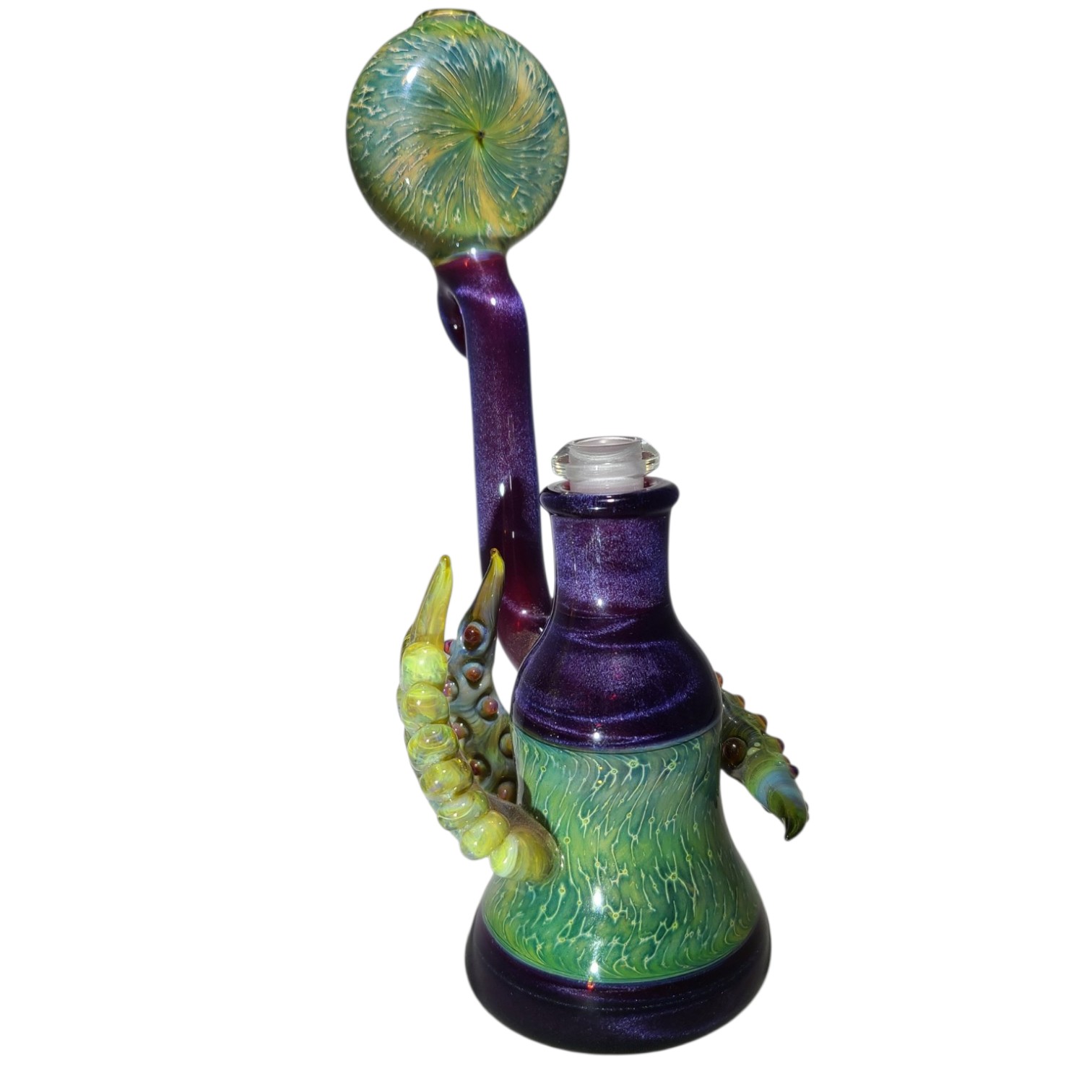Metallic Purple Waterpipe view 4
