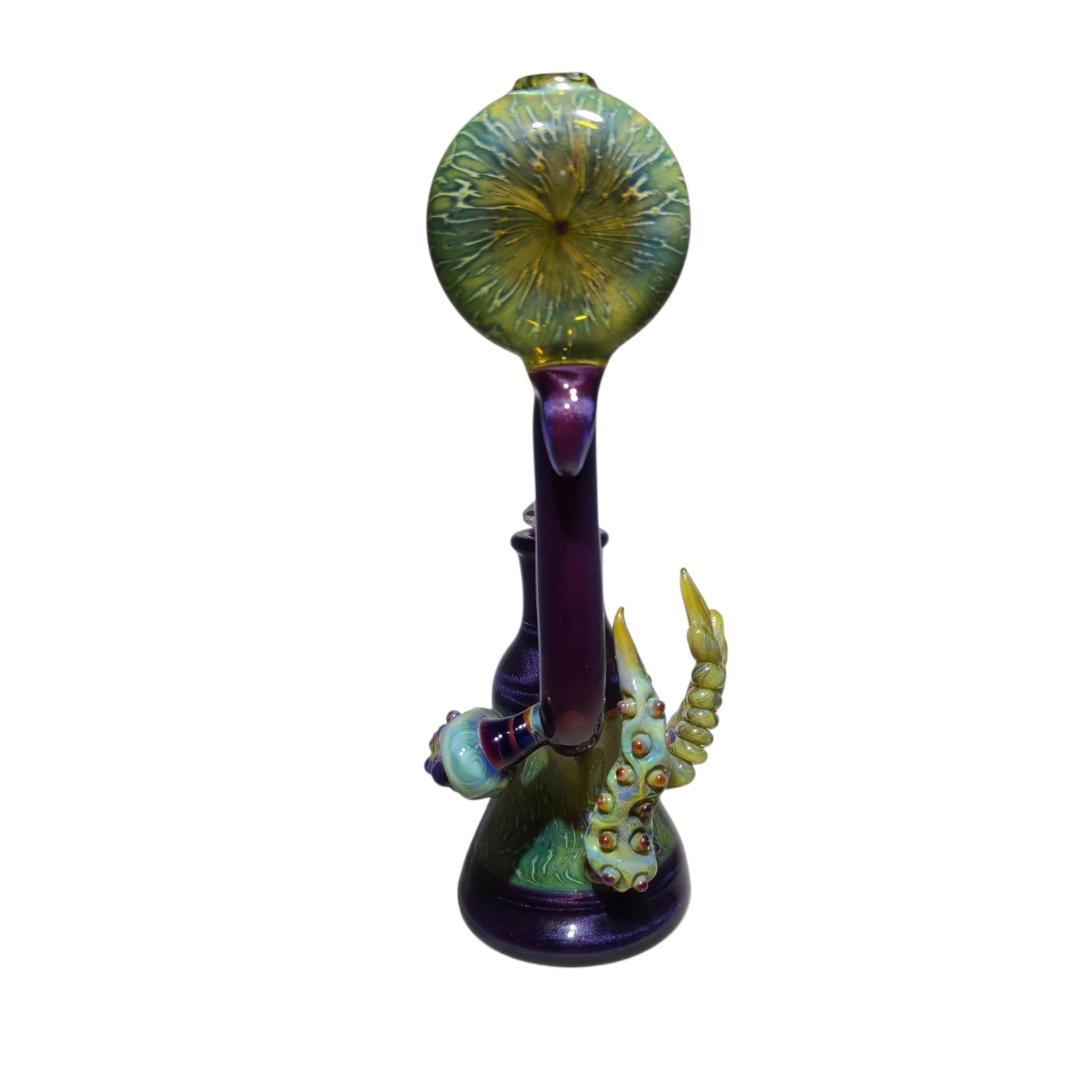 Metallic Purple Waterpipe view 3